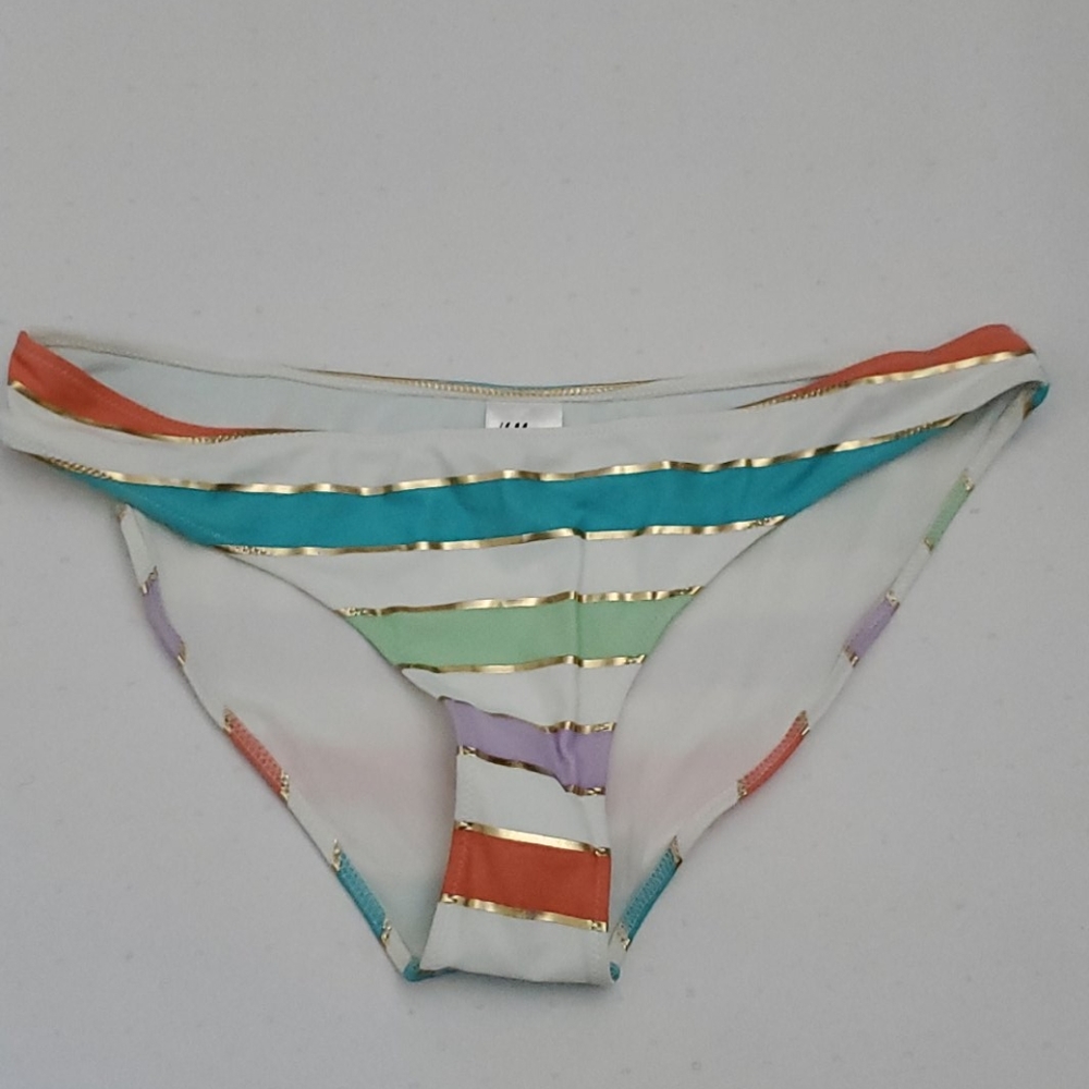 H&M striped bikini...Sz 10